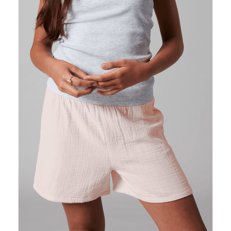 LMTD Nlfsussa shorts til barn, Pink Marshmallow