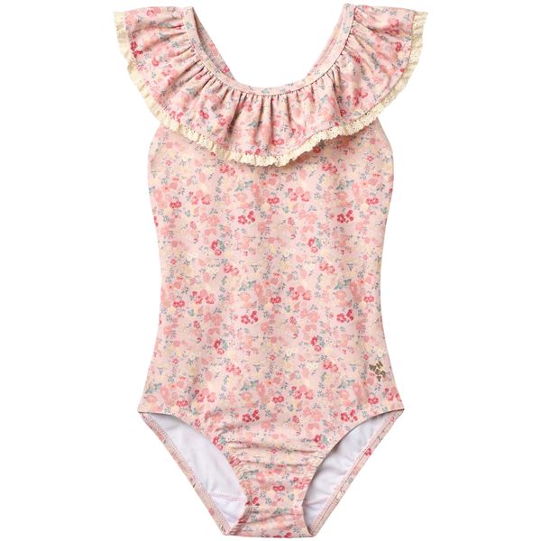 Hovedbilde Wheat Doris badedrakt til barn, Powder Flowers ...