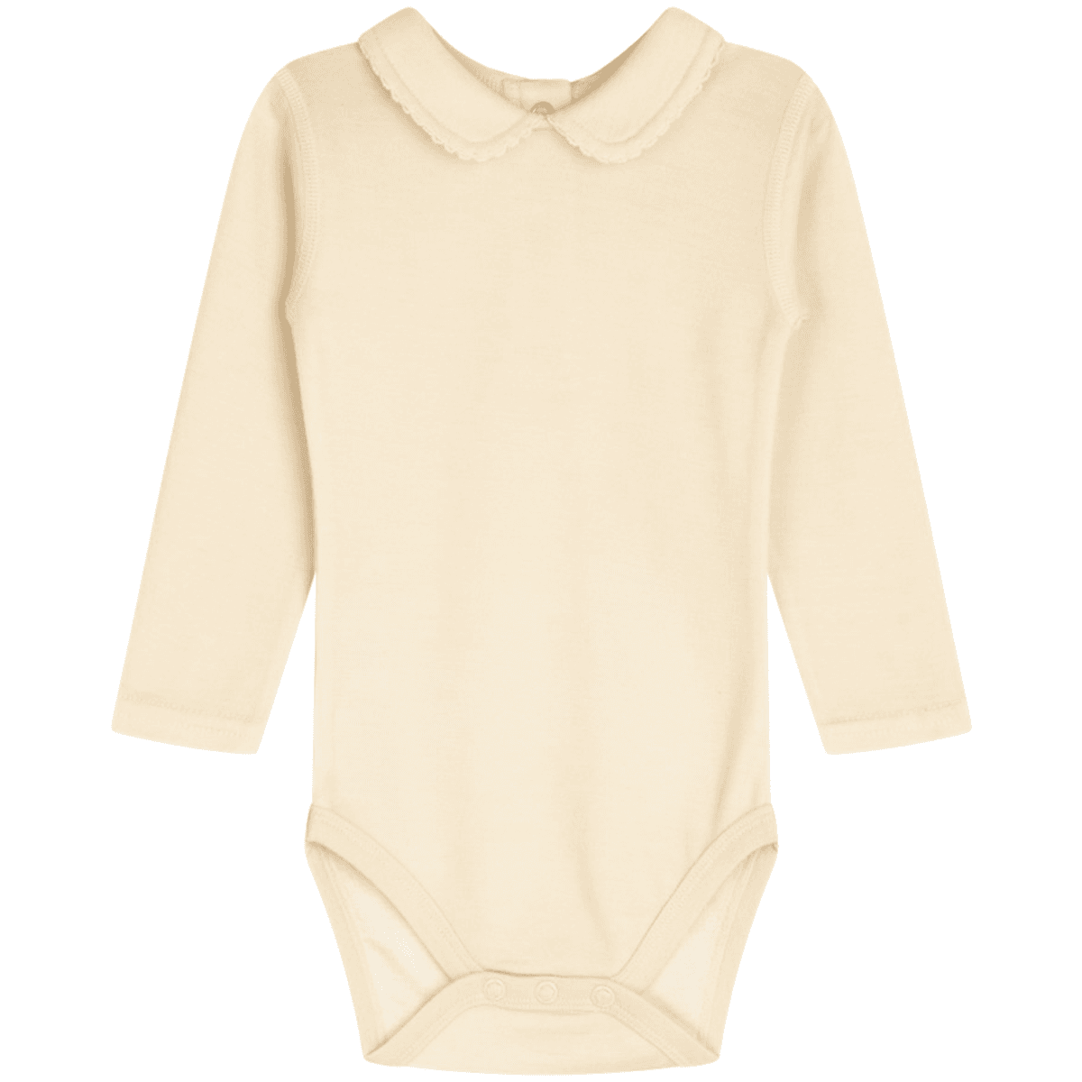 Hust and Claire Beate body i ull/bambus, Ecru