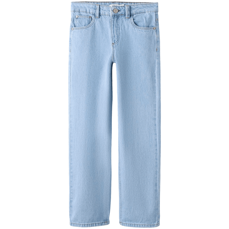 Name It Nkfrose straight-fit jeans til barn, Light Blue Den.
