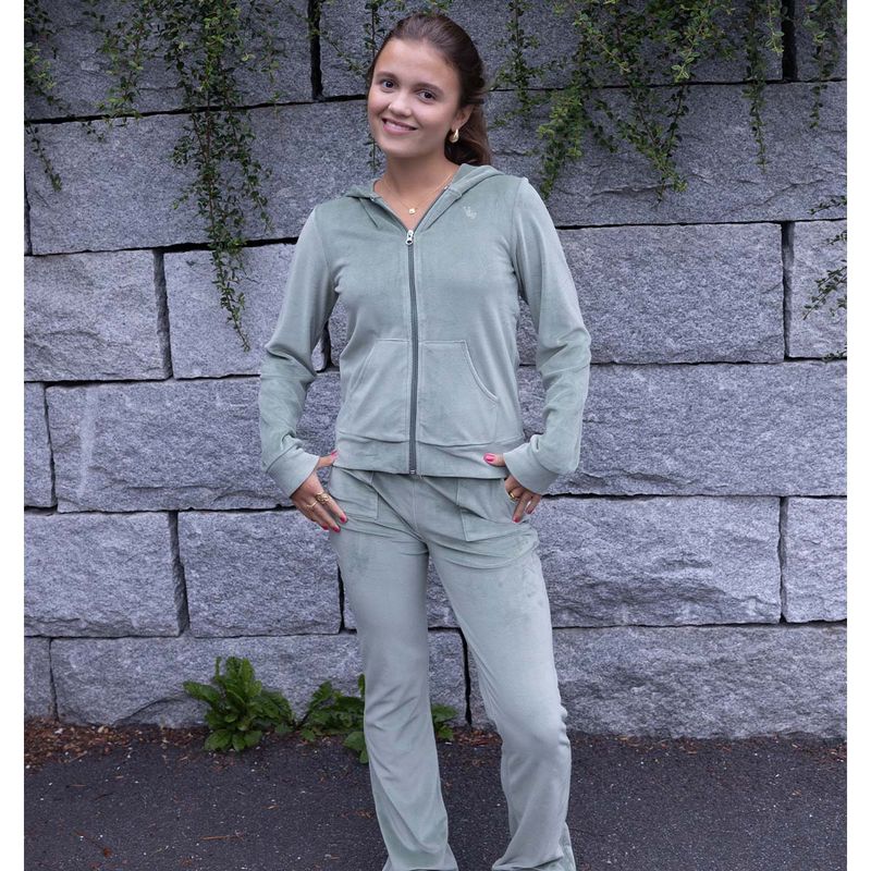 Vilje & Ve Hermine velour jakke til barn, Green