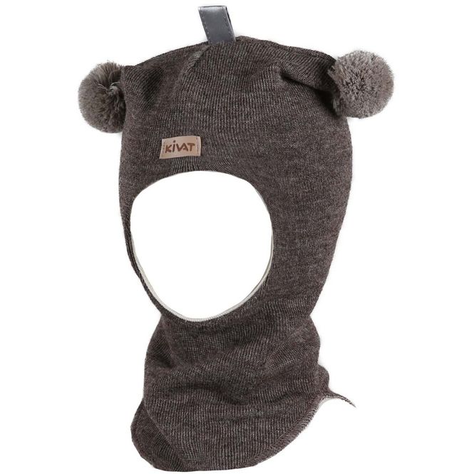 Hovedbilde Kivat balaclava med kontrast dusker, ...