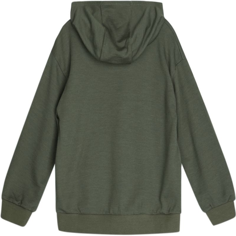 Hust & Claire Sanu genser i ull/bambus, Teal leaf