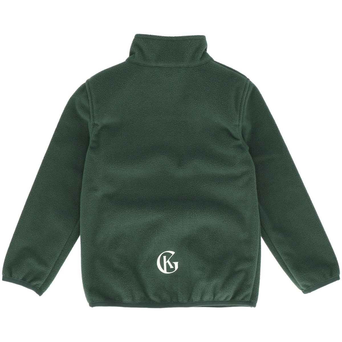 Gullkorn Clover vindfleece jakke til barn, Tang