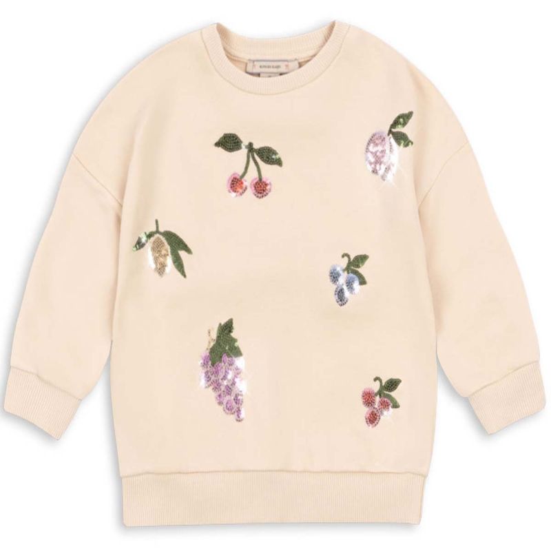 Konges Sløjd Sequin sweatshirt til barn, Brazillian Sand