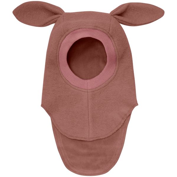 Hovedbilde HUTTEliHUT Balaclava Kaninører tovet ull, ...