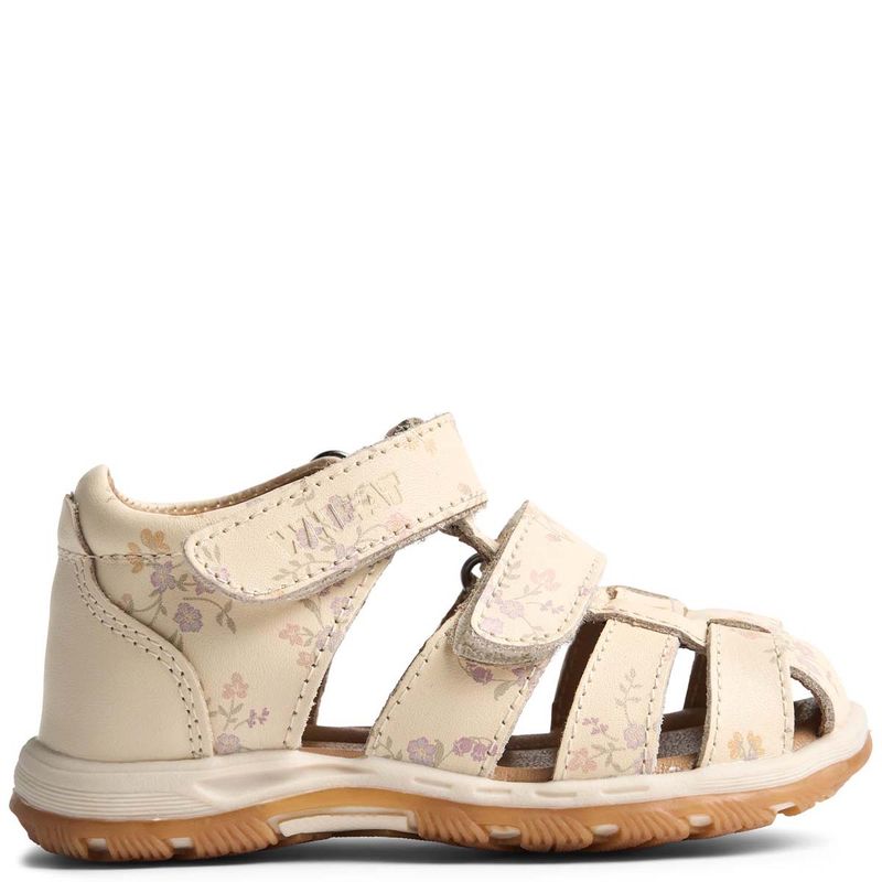 Wheat Frei sandaler til barn og baby, Barely apricot flowers