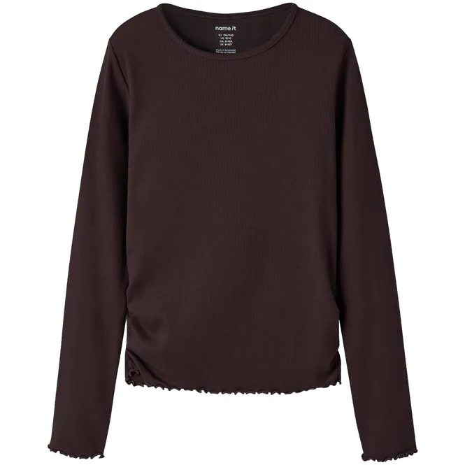 Hovedbilde Name It Nkfvemia genser til barn, Chocolate Plum