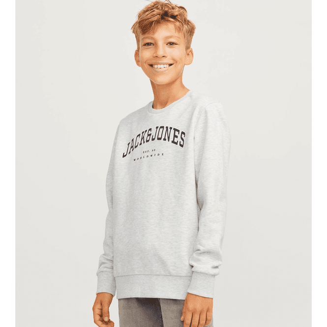 Hovedbilde Jack and Jones Junior Jjecaleb sweatshirt, White ...