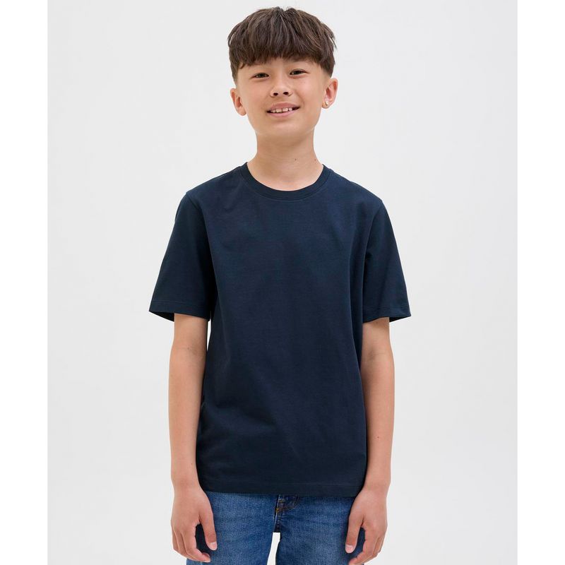 Jack and Jones Junior Jjeorganic t-skjorte, Navy Blazer