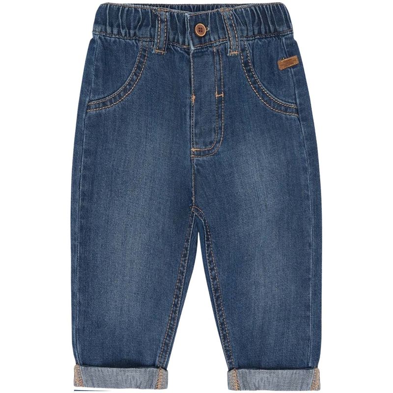 Hust and Claire Hcjoe baggy jeans til baby, Blue Denim