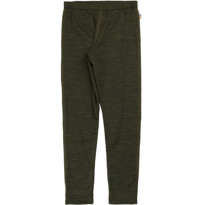 Hovedbilde Joha leggings i ull til barn, Moss green