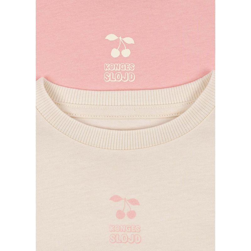 Konges Sløjd 2-pack genser til småbarn, Pale Blush