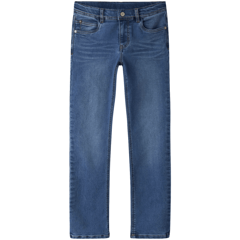 Name It Nkmryan regular jeans m/fleece, Medium Blue Denim