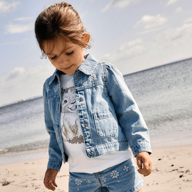Name It Nmfharper denimjakke til småbarn, Light Blue Denim