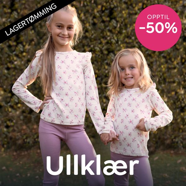 Tilbud ull til barn og baby