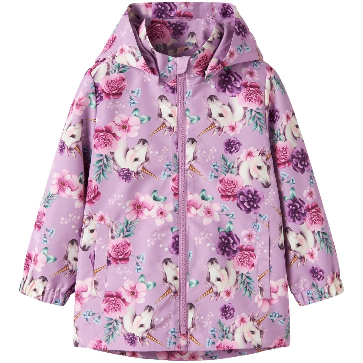 Name It Nmfmaxi vår-og høstjakke småbarn, Violet Tulle