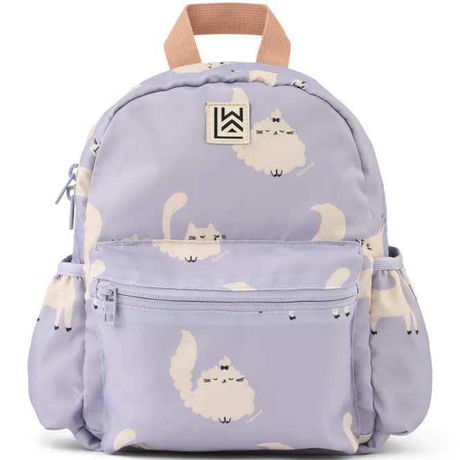 Hovedbilde Liewood Andreas ryggsekk til barn, Cat/Warm Lilac