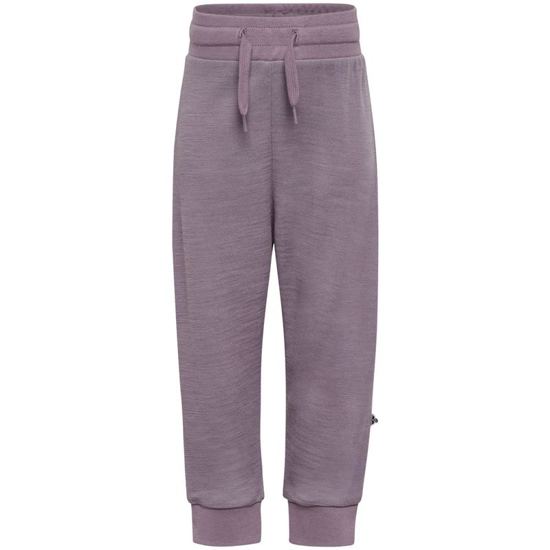 Hummel Hmlmini bukse i ull/viskose til baby, Gray Ridge