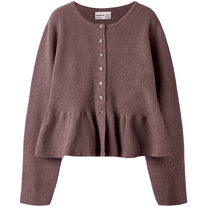 Hovedbilde Name It Nkfnyssa cardigan til barn, Wild Ginger