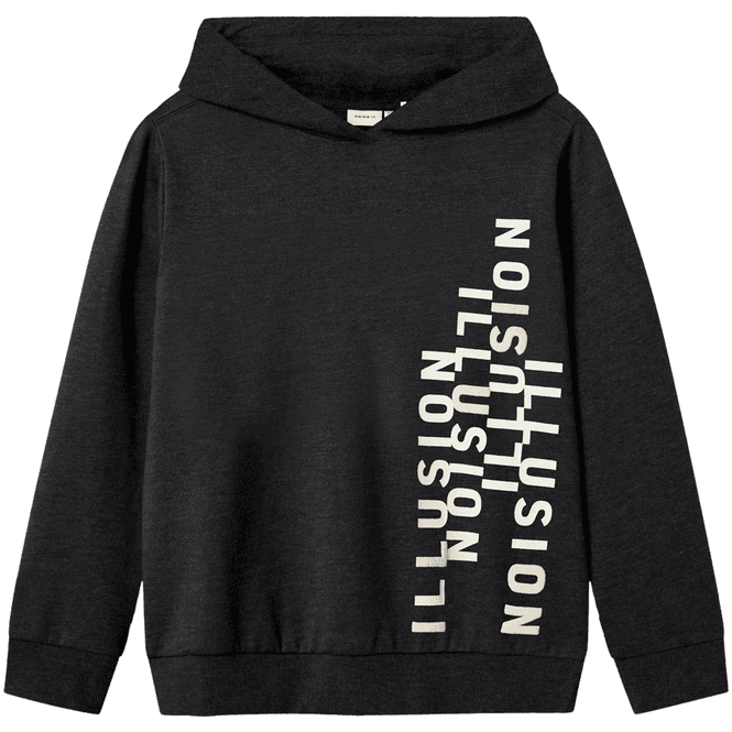 Hovedbilde Name It Nkmolaf hettegenser til barn, Black