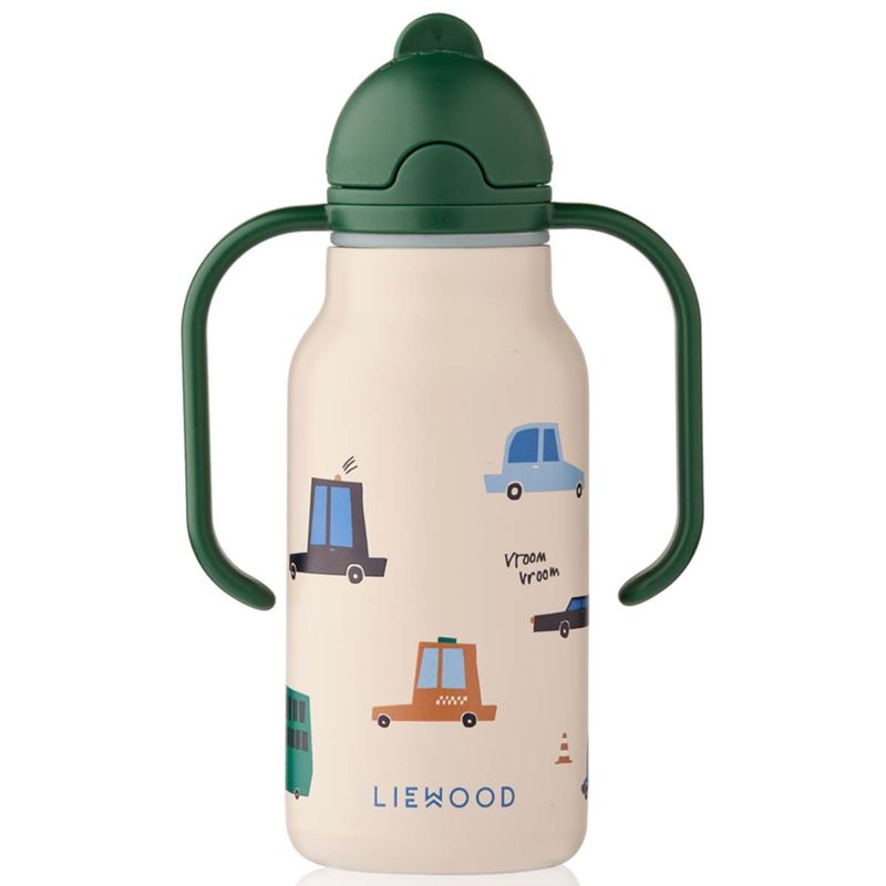 Liewood Kimmie vannflaske 250ml, Cars/Sandy