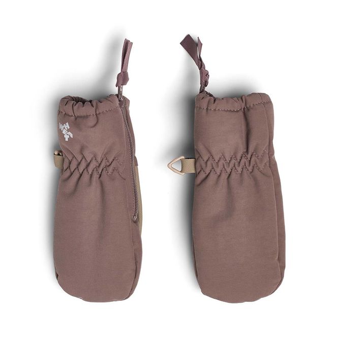 Hovedbilde Wheat vintervotter m/zip til baby, Plum Truffle