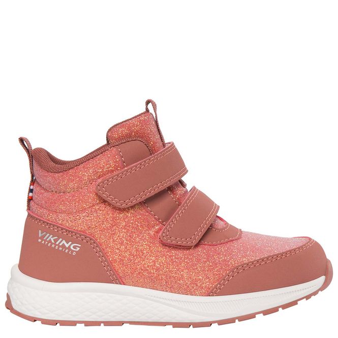 Hovedbilde Viking Bouncy Glitter Mid WP 2V overgangssko til ...