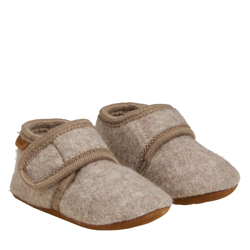 En Fant ulltøfler til barn og baby, Sand Melange