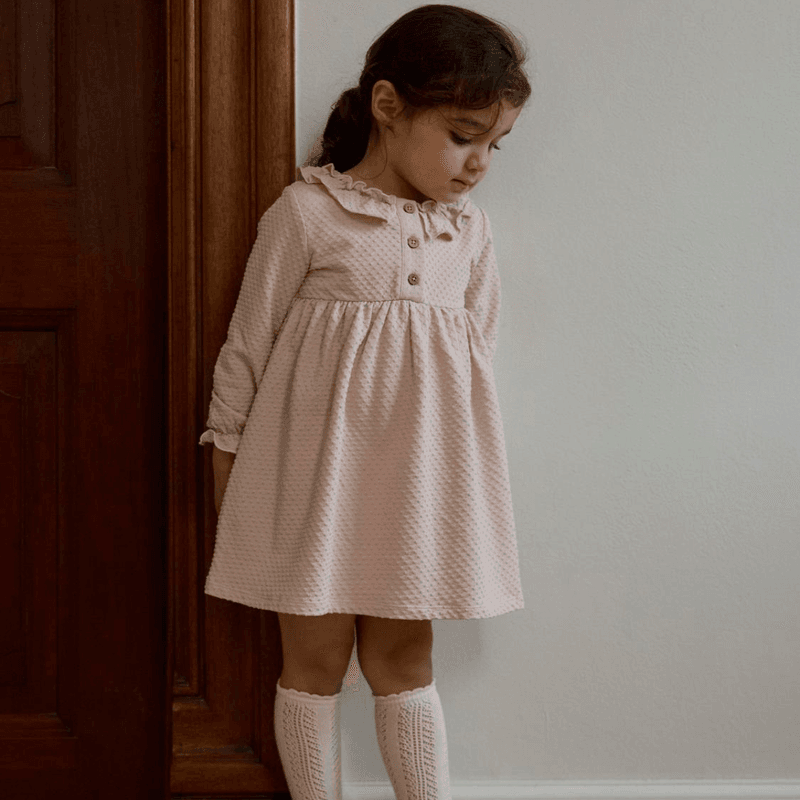 Lil' Atelier Nmfnoel kjole til småbarn, Hushed Violet