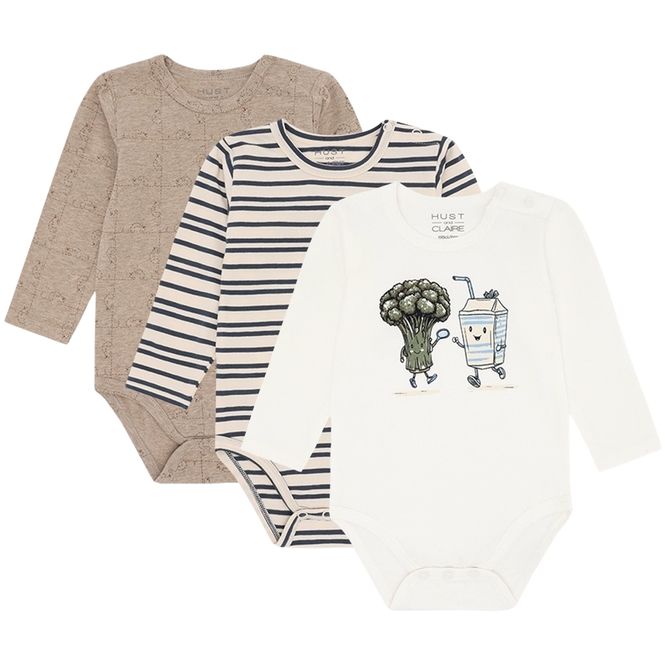 Hovedbilde Hust and Claire Hcbertram 3-pack body, Ivory