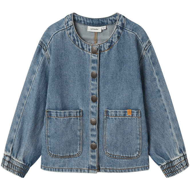 Hovedbilde Lil' Atelier Nmfkarole denimjakke til småbarn, ...