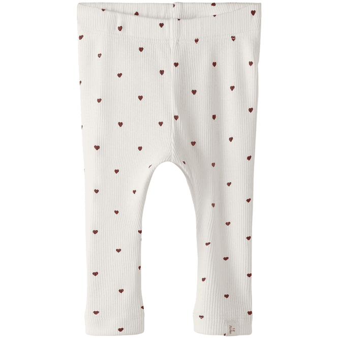 Hovedbilde Lil' Atelier Nbfgago Heart leggings til baby, ...