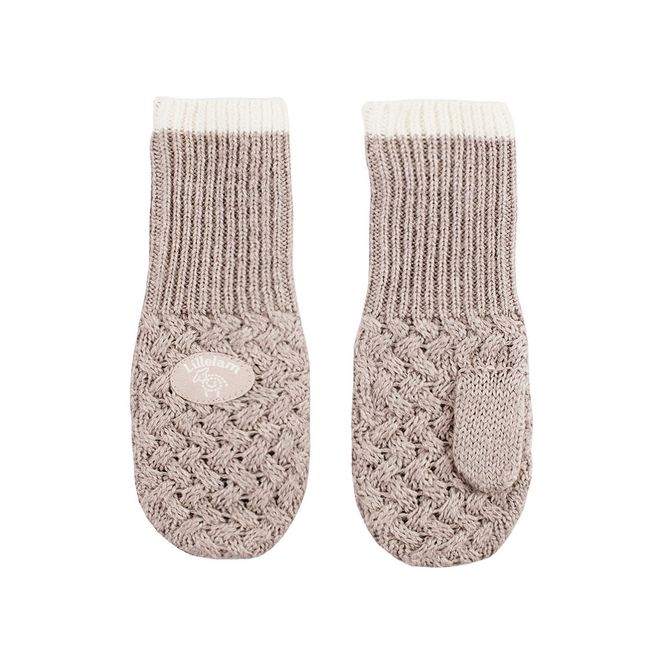 Hovedbilde Lillelam Classic votter i merinoull, Beige