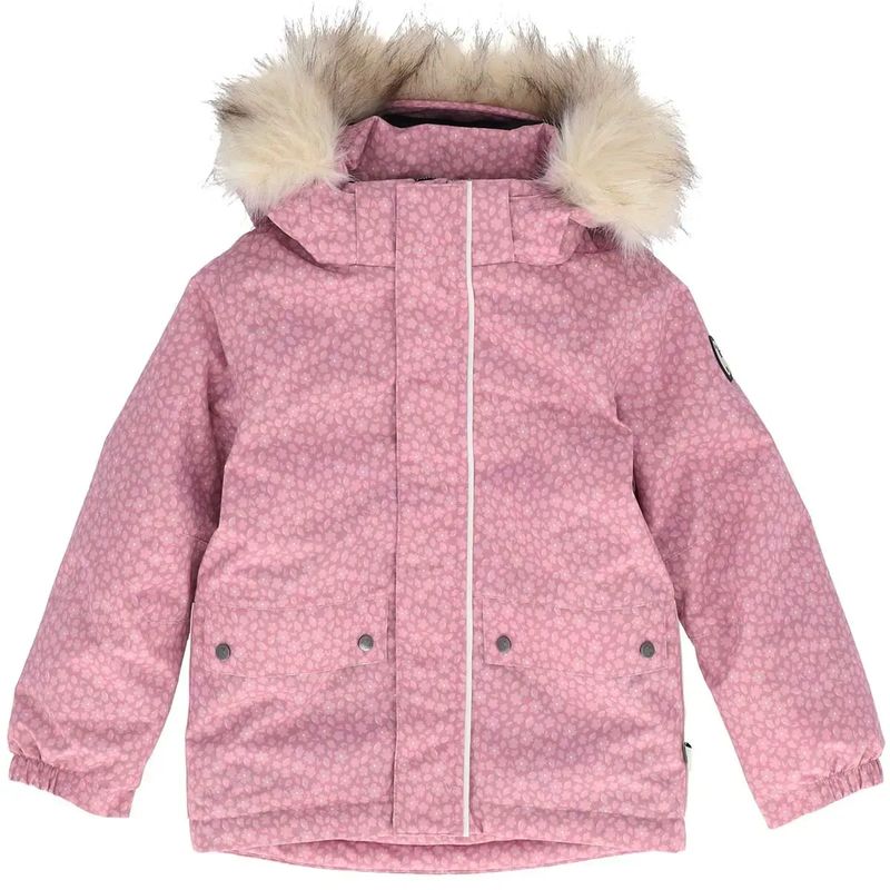 Gullkorn x DMK Marble vinterjakke til barn, Mørk Rosa