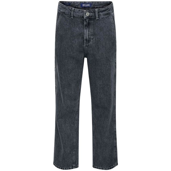 Hovedbilde Only & Sons Osjedge cargobukse, Grey Denim