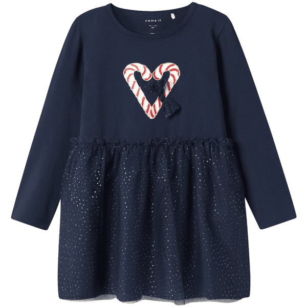 Hovedbilde Name It Nmfrijul kjole til småbarn, Navy Blazer