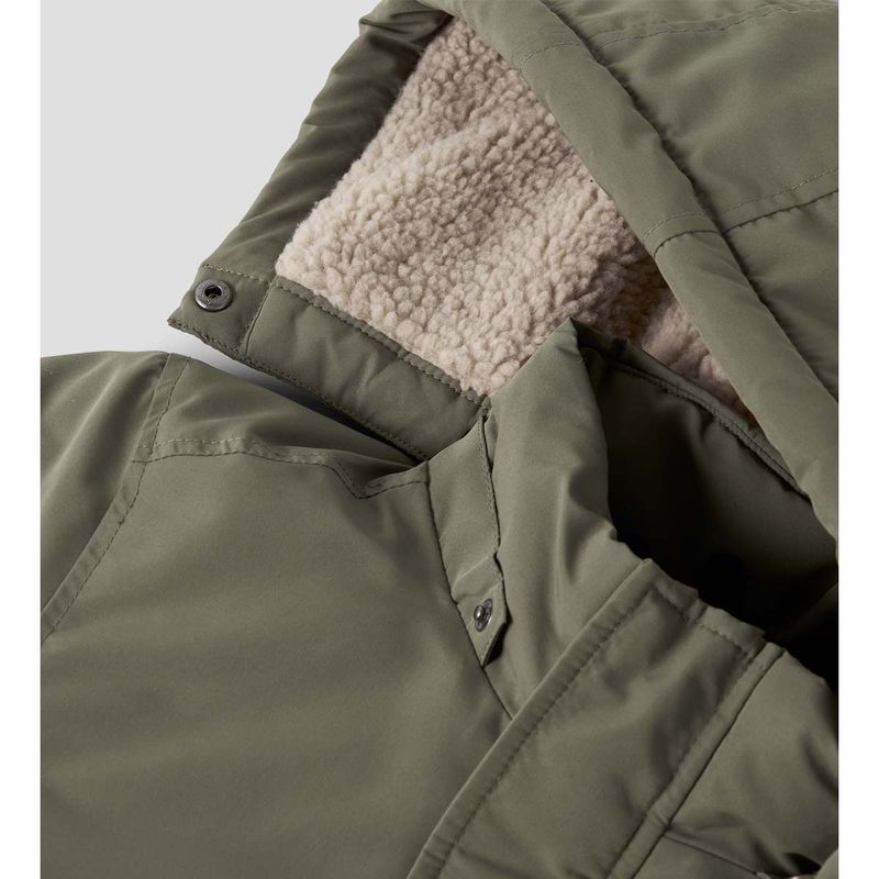 Name It Nkmmarlow vinter parkas til barn, Dusty Olive