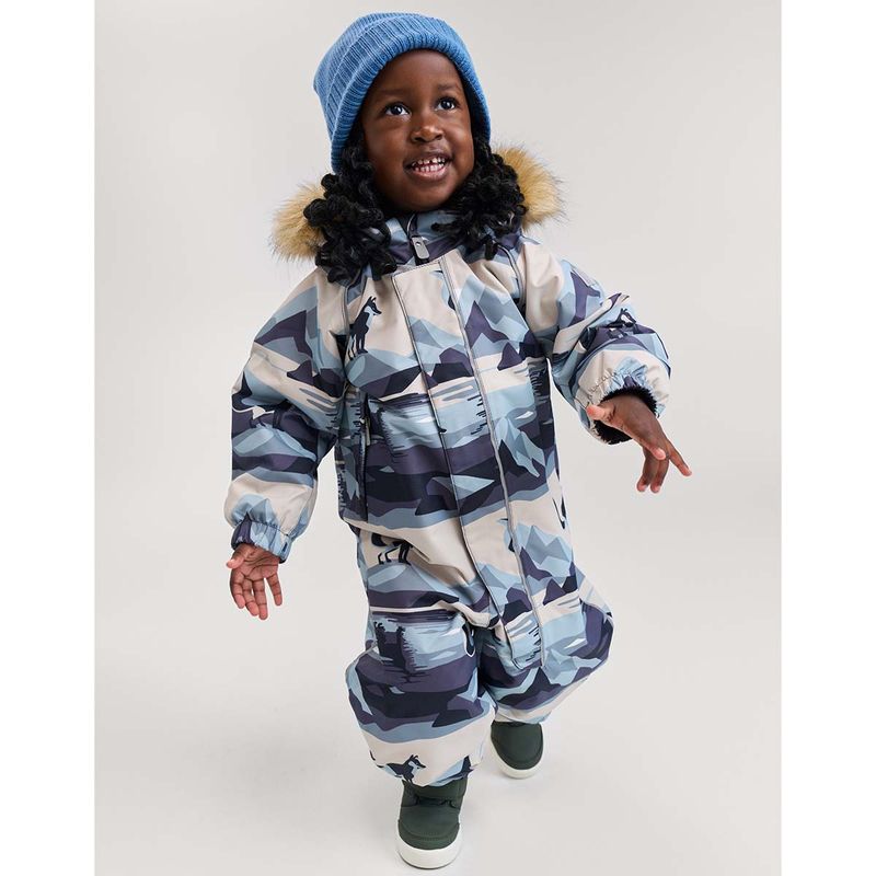 Reima Lappi vinterdress til baby, Sandy Beige