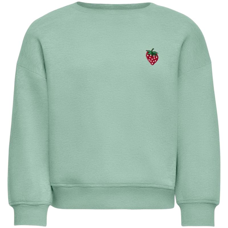 Kids Only Kmgsweat sweatshirt til småbarn, Aqua Foam