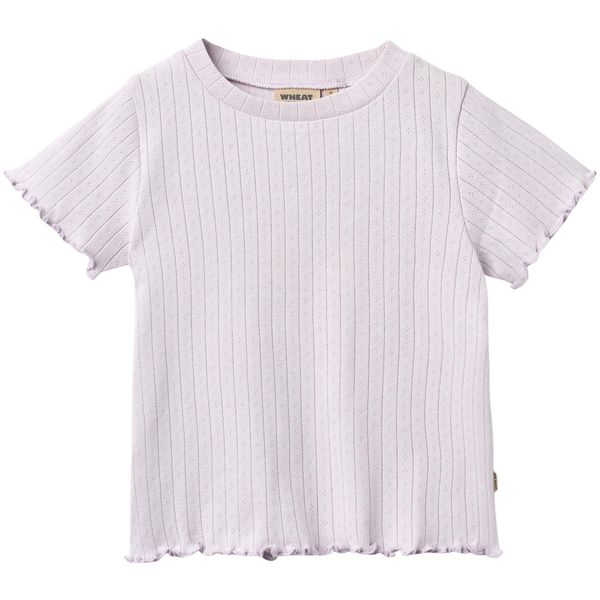 Hovedbilde Wheat Irene ribb t-skjorte til barn, Purple Light