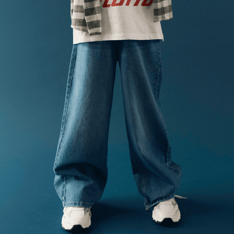 Name It Nkmben Skater jeans til barn, Medium Blue Denim